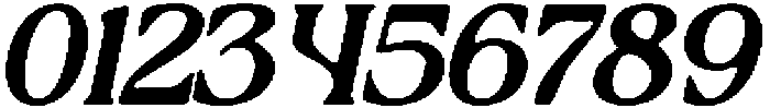 CS Siera Drawn Italic otf (400) Font OTHER CHARS