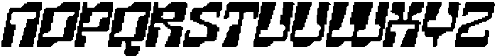 CS Signal Pixel Regular otf (400) Font UPPERCASE