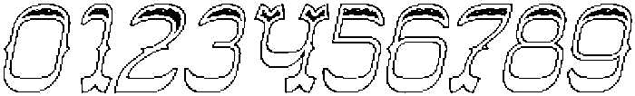 CS Silence Stippled Italic otf (400) Font OTHER CHARS