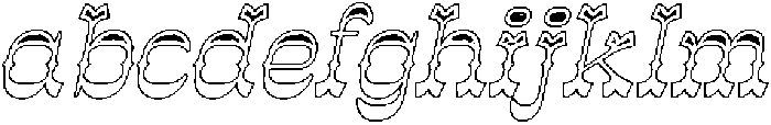 CS Silence Stippled Italic otf (400) FONT