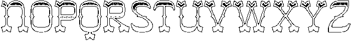 CS Silence Stippled Regular otf (400) Font UPPERCASE