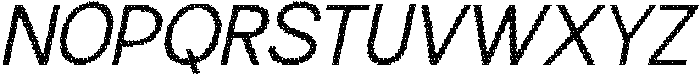 CS Silvester Disco Italic otf (400) Font UPPERCASE