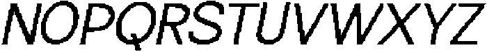 CS Silvester Pixel Regular otf (400) Font UPPERCASE