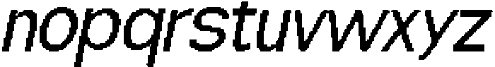 CS Silvester Pixel Regular otf (400) Font LOWERCASE
