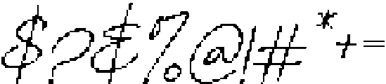 CS Sinclair Pixel Regular otf (400) Font OTHER CHARS
