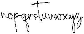 CS Sinclair Reverse Italic otf (400) Font LOWERCASE