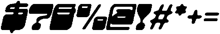 CS Skyler Drawn Italic otf (400) Font OTHER CHARS