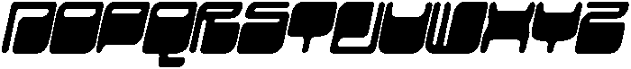 CS Skyler Drawn Italic otf (400) Font UPPERCASE