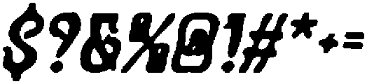 CS Slayer Drawn Italic otf (400) Font OTHER CHARS
