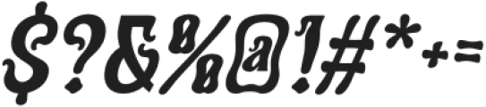 CS Slayer Italic otf (400) Font OTHER CHARS