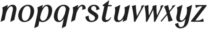 CS Smash Italic otf (400) Font LOWERCASE