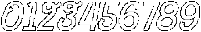 CS Smugle Pixel Outline otf (400) Font OTHER CHARS