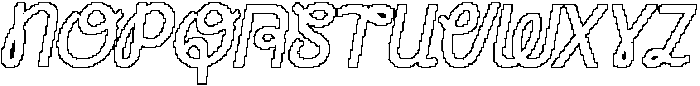 CS Smugle Pixel Outline otf (400) Font UPPERCASE