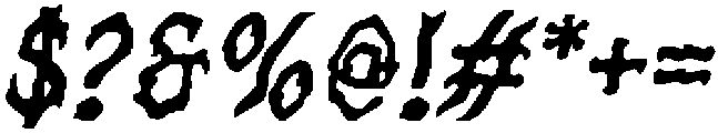 CS Snoring Drawn Italic otf (400) Font OTHER CHARS