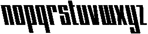 CS Society Reverse Italic otf (400) Font LOWERCASE