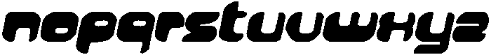 CS Solarix Drawn Italic otf (400) Font LOWERCASE