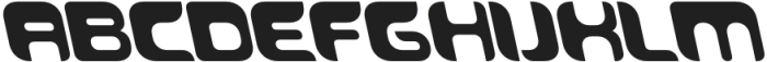 CS Solarix Reverse Italic otf (400) Font UPPERCASE