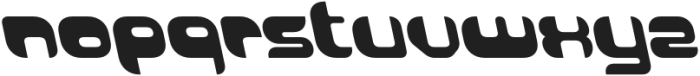 CS Solarix Reverse Italic otf (400) Font LOWERCASE