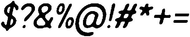 CS Solstice Drawn Italic otf (400) Font OTHER CHARS
