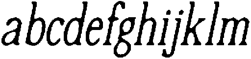 CS Somers Drawn Italic otf (400) FONT