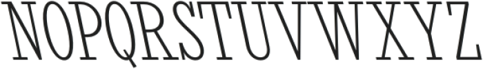 CS Somers Reverse Italic otf (400) Font UPPERCASE