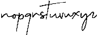 CS Sonya Reverse Italic otf (400) Font LOWERCASE