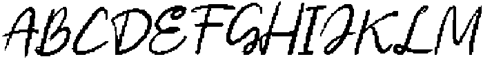 CS Soraya Pixel Regular otf (400) Font UPPERCASE