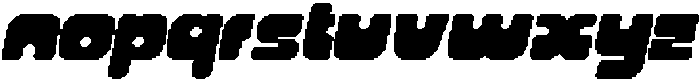 CS Soria Pixel Regular otf (400) Font LOWERCASE