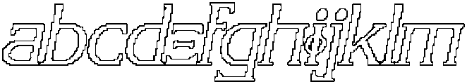 CS Spokane Pixel Outline otf (400) FONT