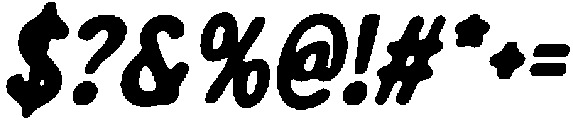 CS Squid Drawn Italic otf (400) Font OTHER CHARS