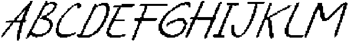 CS Stacy Pixel Regular otf (400) Font UPPERCASE