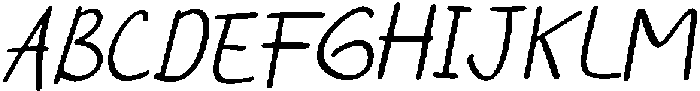 CS Stacy Regular otf (400) Font UPPERCASE