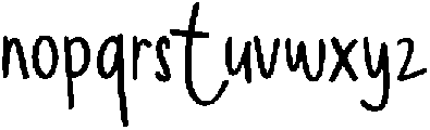 CS Stacy Reverse Italic otf (400) Font LOWERCASE
