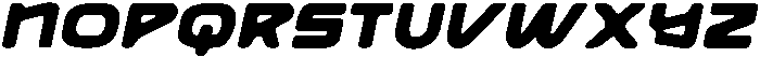 CS Stage Drawn Italic otf (400) Font UPPERCASE