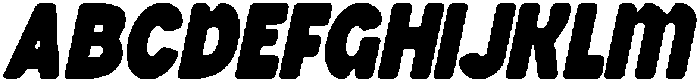 CS Standish Drawn Italic otf (400) Font UPPERCASE