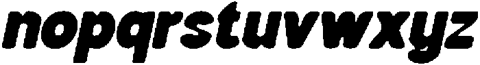 CS Standish Drawn Italic otf (400) Font LOWERCASE