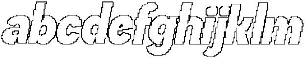CS Standish Pixel Outline otf (400) FONT
