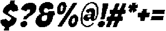CS Standish Pixel Regular otf (400) Font OTHER CHARS