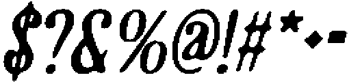 CS Sterling Drawn Italic otf (400) Font OTHER CHARS