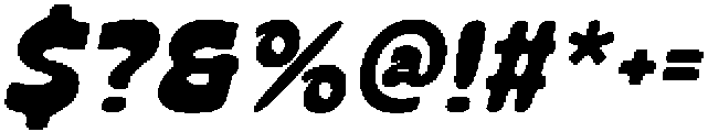 CS Stigma Drawn Italic otf (400) Font OTHER CHARS