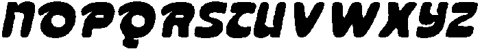 CS Stigma Drawn Italic otf (400) Font UPPERCASE