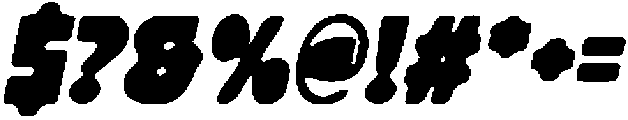 CS Stoner Drawn Italic otf (400) Font OTHER CHARS