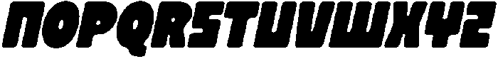 CS Stoner Drawn Italic otf (400) Font UPPERCASE