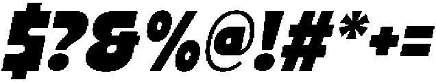 CS Stoner Italic otf (400) Font OTHER CHARS