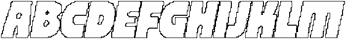 CS Stoner Pixel Italic otf (400) Font