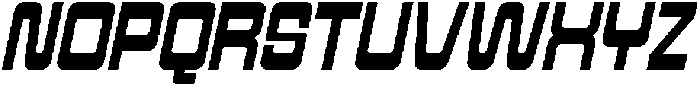 CS Strider Italic otf (400) Font UPPERCASE