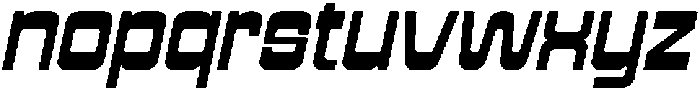 CS Strider Italic otf (400) Font LOWERCASE
