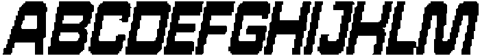 CS Strider Pixel Regular otf (400) Font UPPERCASE