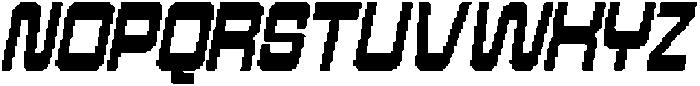 CS Strider Pixel Regular otf (400) Font UPPERCASE