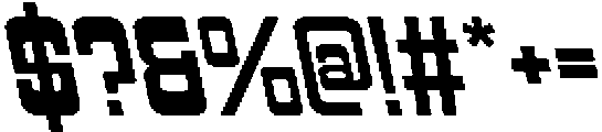 CS Strider Reverse Italic otf (400) Font OTHER CHARS